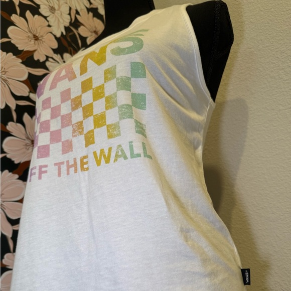 VANS Lock Logo Box Tank Size XS - Picture 4 of 8